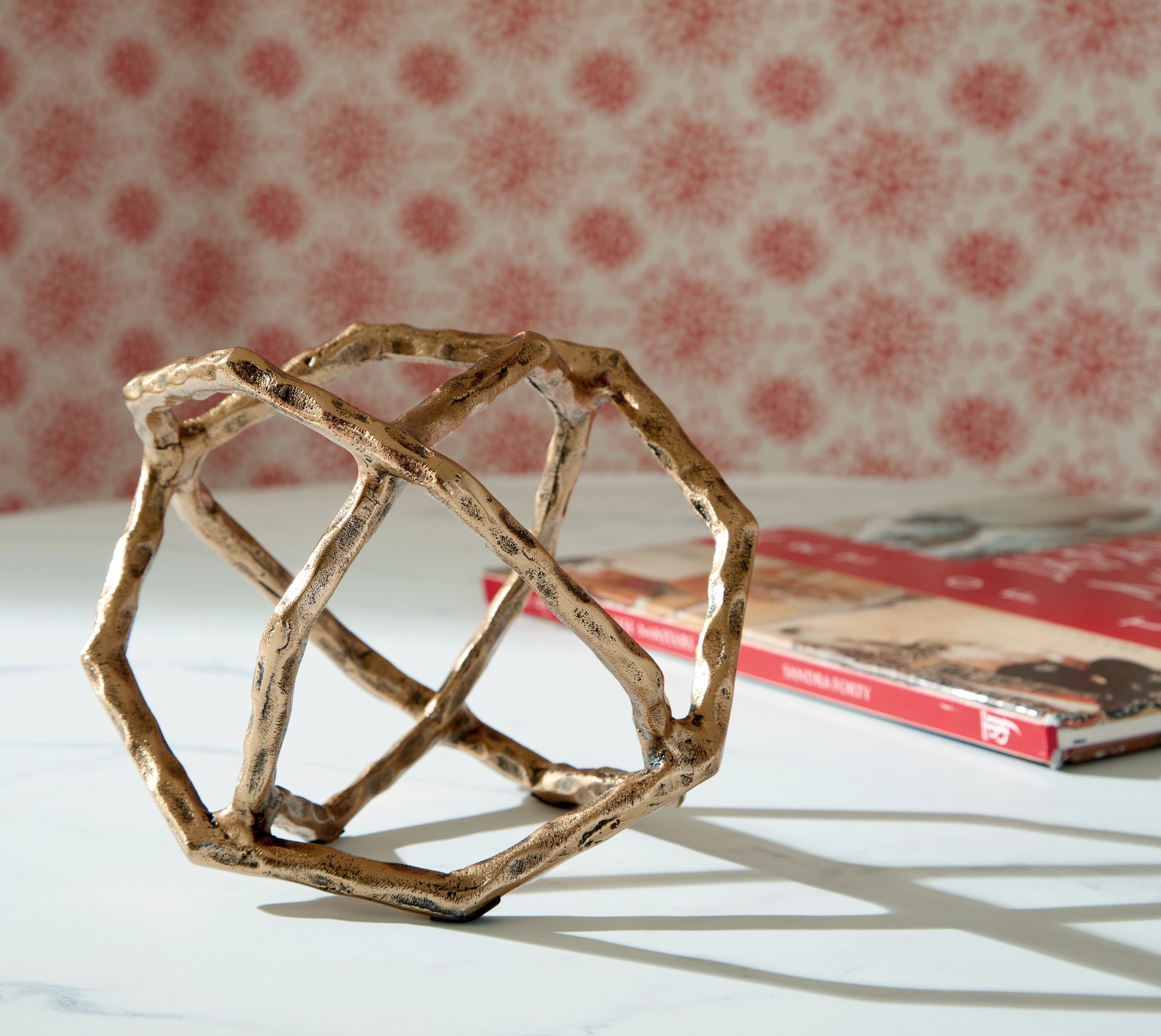 Auburndale Furniture Outlet - Ashley Furniture - Laddington Sculpture - Sculpture (2/CS) / Antique Brass Finish - A2000670