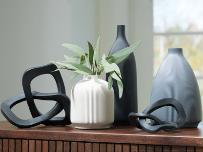 Auburndale Furniture Outlet - Ashley Furniture - Leithick Accessory Set (Set of 5) - Accessory Set (5/CN) / Black/Tan/Gray - A2C00211