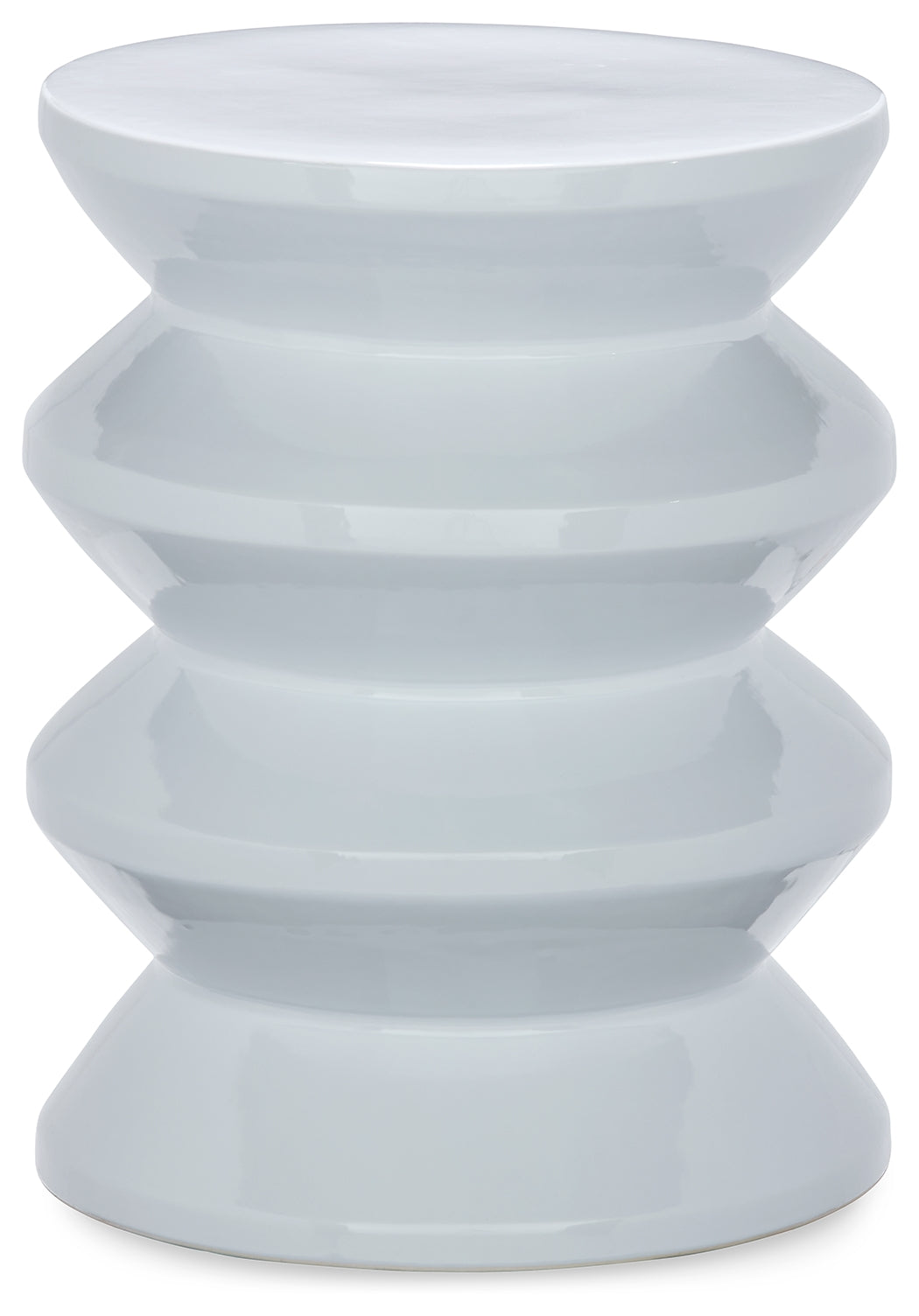 Auburndale Furniture Outlet - Ashley Furniture - Lakiness Stool - Stool / White - A3000617