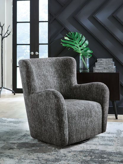 Auburndale Furniture Outlet - Ashley Furniture - Rowenburg Swivel Glider Accent Chair - Swivel Glider Accent Chair - A3000796