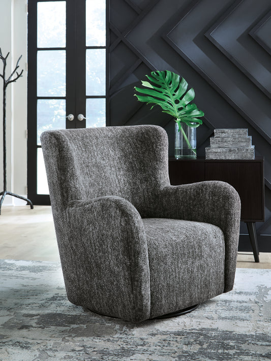 Auburndale Furniture Outlet - Ashley Furniture - Rowenburg Swivel Glider Accent Chair - Swivel Glider Accent Chair - A3000796