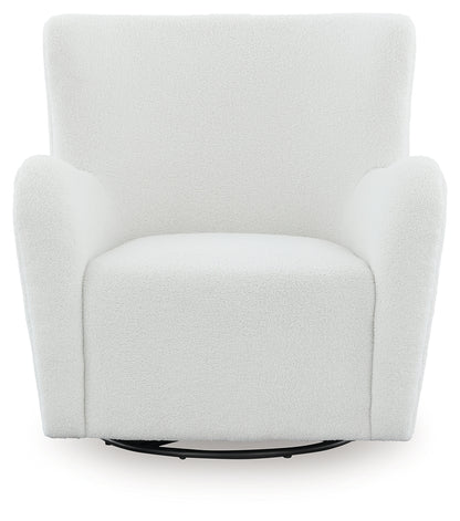 Rowenburg Swivel Glider Accent Chair
