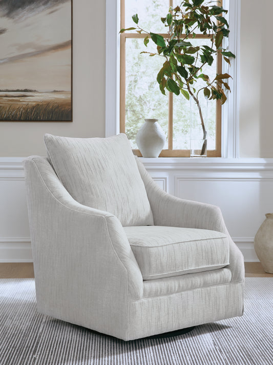 Auburndale Furniture Outlet - Ashley Furniture - Gubbins Swivel Accent Chair - Swivel Accent Chair - A3000818