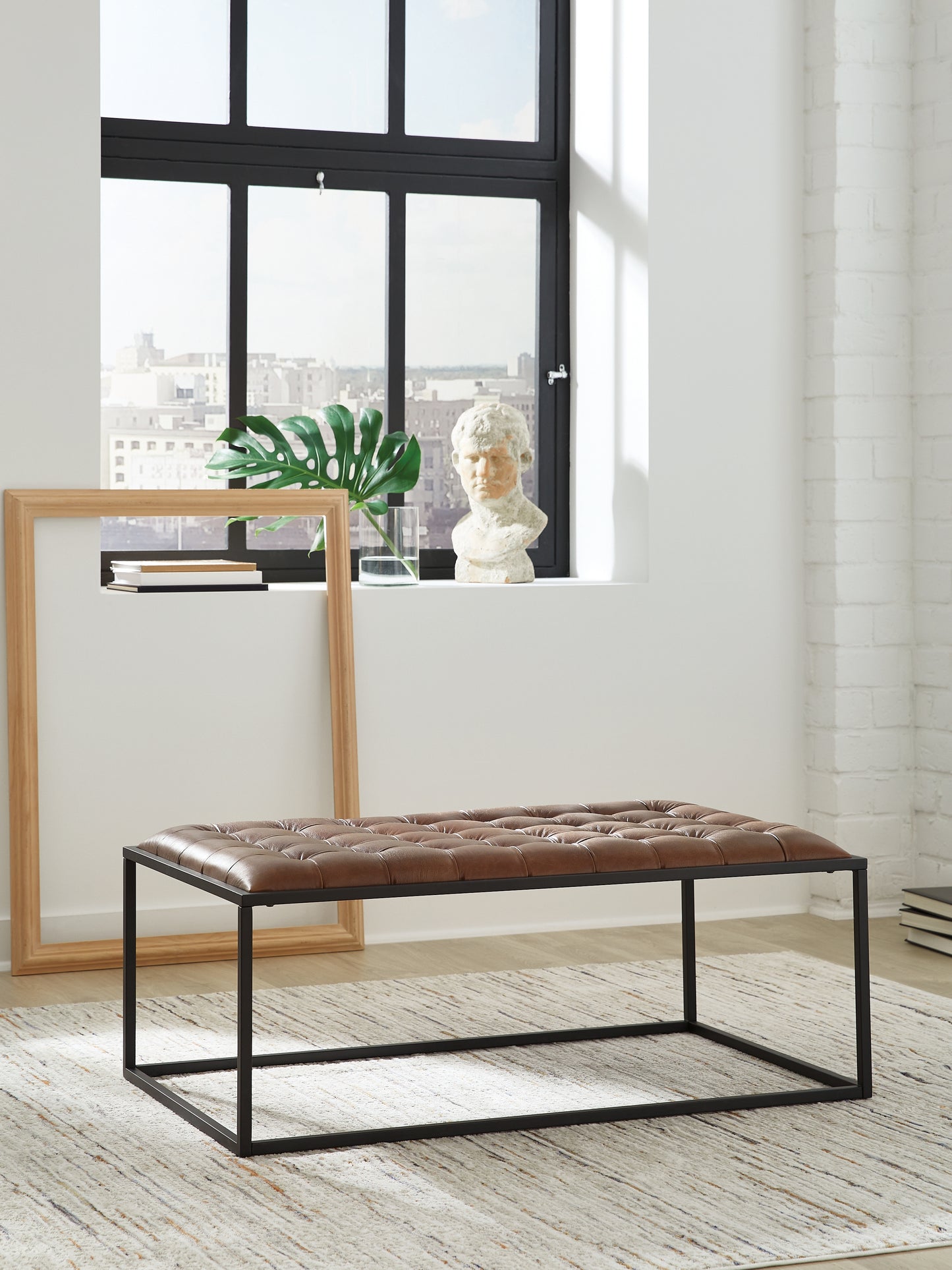 Auburndale Furniture Outlet - Ashley Furniture - Junsor Living Room - Cocktail Ottoman - A3000826