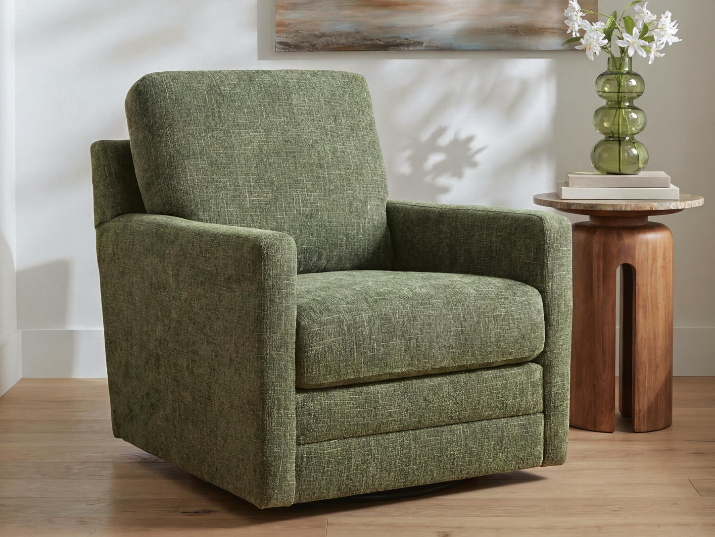 Auburndale Furniture Outlet - Ashley Furniture - Dishford Swivel Accent Chair - Swivel Accent Chair - A3000840