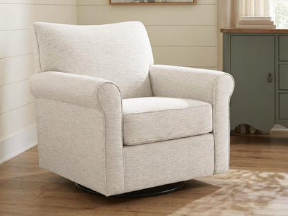 Auburndale Furniture Outlet - Ashley Furniture - Renley Swivel Glider Accent Chair - Swivel Glider Accent Chair - A3000854