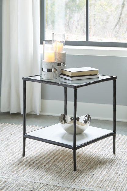 Auburndale Furniture Outlet - Ashley Furniture - Ryandale Accent Table - Accent Table / Antique Black - A4000462