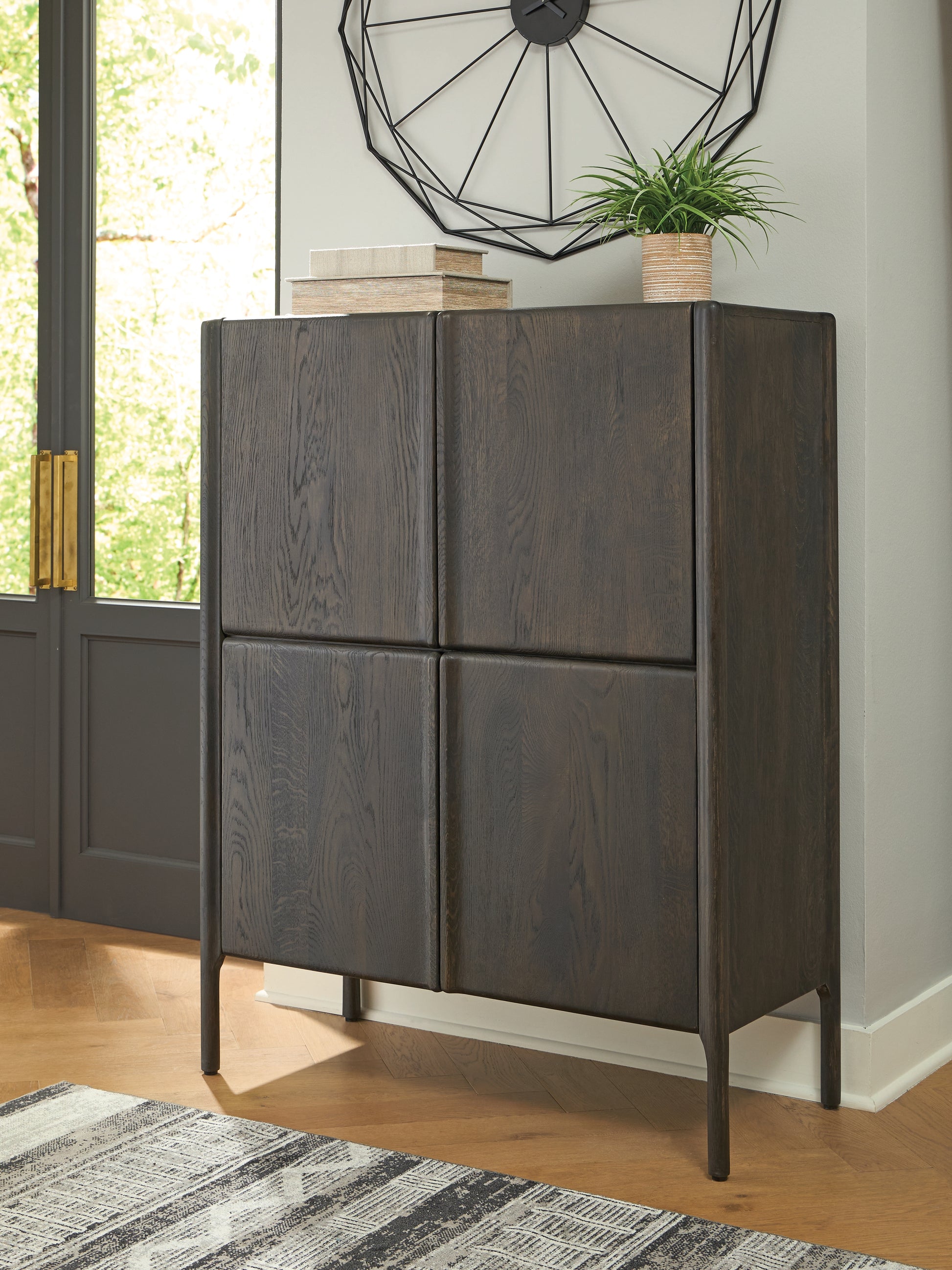 Auburndale Furniture Outlet - Ashley Furniture - Orsonal Accent Cabinet - Accent Cabinet / Espresso Brown - A4000686