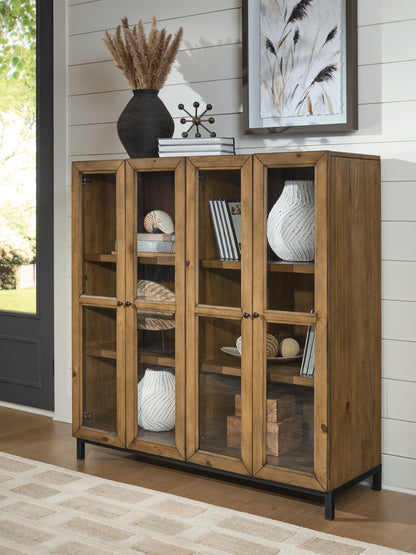 Auburndale Furniture Outlet - Ashley Furniture - Wrenridge Accent Cabinet - Accent Cabinet / Gray Brown - A4000706