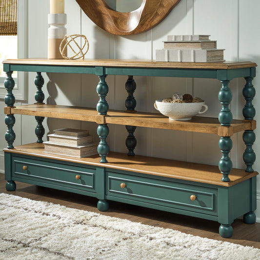 Auburndale Furniture Outlet - Ashley Furniture - Finnworth Console Sofa Table - Console Sofa Table - A4000734