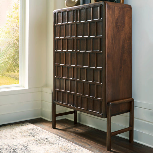 Auburndale Furniture Outlet - Ashley Furniture - Dukestone Accent Cabinet - Accent Cabinet - A4000745