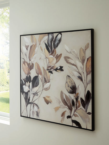 Auburndale Furniture Outlet - Ashley Furniture - Trulow Wall Decor - Wall Art / Tan/Brown/Black - A8000504