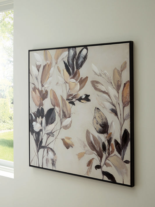 Auburndale Furniture Outlet - Ashley Furniture - Trulow Wall Decor - Wall Art / Tan/Brown/Black - A8000504
