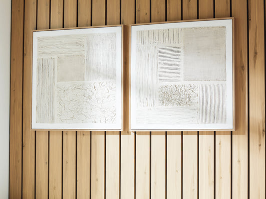 Auburndale Furniture Outlet - Ashley Furniture - Andorfield Wall Decor - Wall Art Set (Set of 2) - A8000517