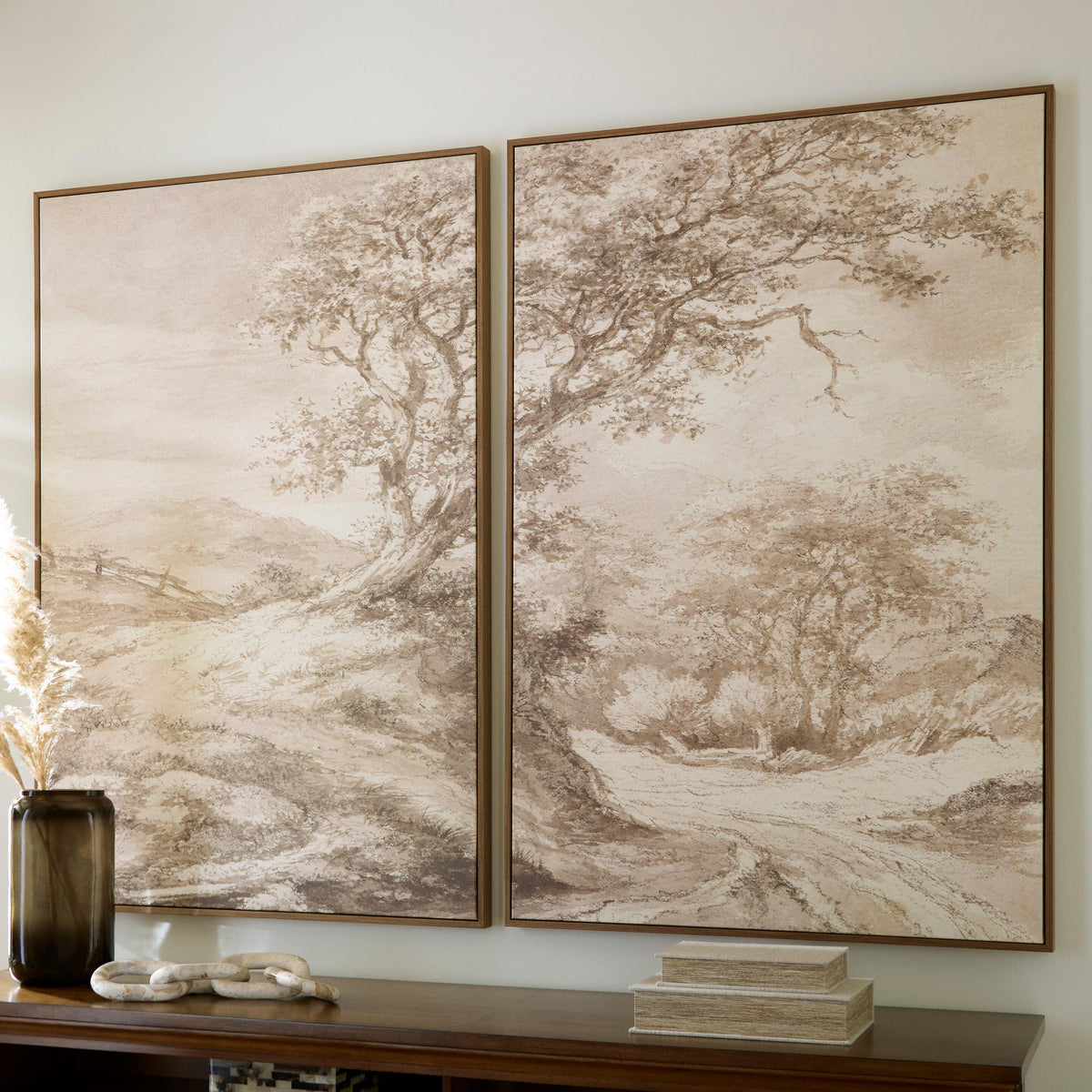 Auburndale Furniture Outlet - Ashley Furniture - Stormish Wall Decor - Wall Art Set (Set of 2) - A8000534