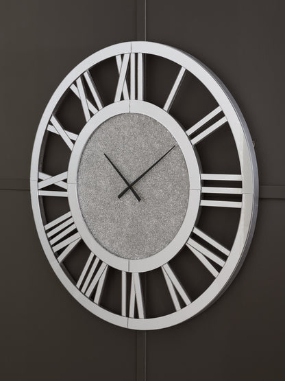 Auburndale Furniture Outlet - Ashley Furniture - Reinport Wall Decor - Wall Clock / Mirror - A8010389