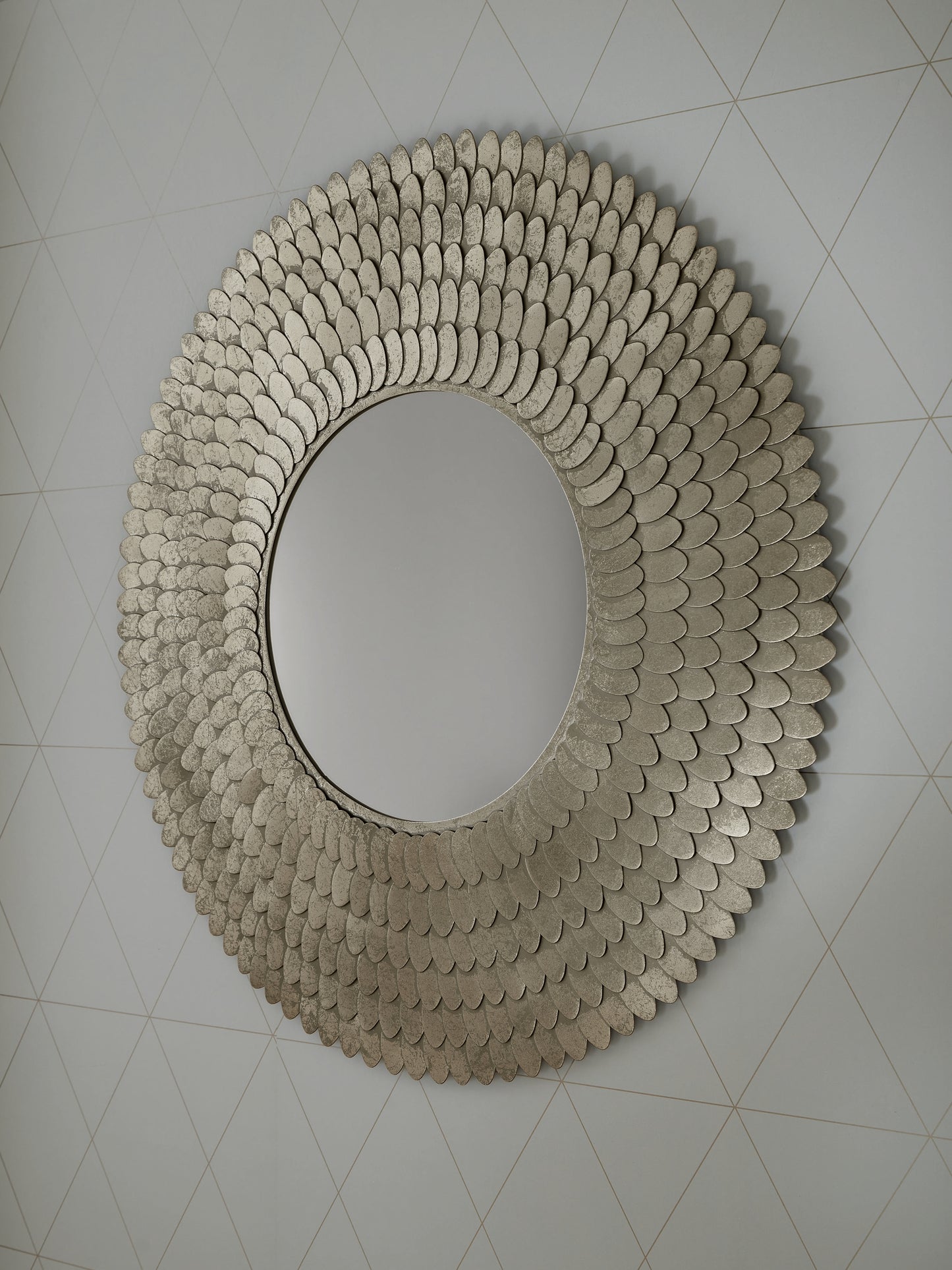 Auburndale Furniture Outlet - Ashley Furniture - Wrightmund Mirror - Accent Mirror / Champagne Finish - A8010422