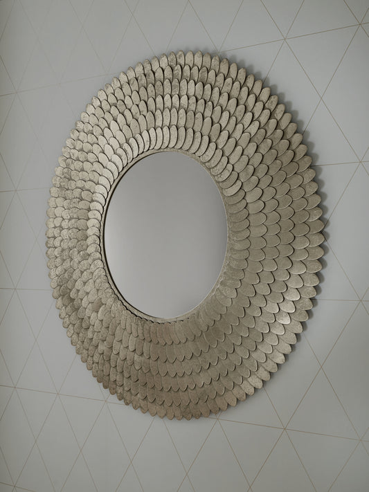 Auburndale Furniture Outlet - Ashley Furniture - Wrightmund Mirror - Accent Mirror / Champagne Finish - A8010422