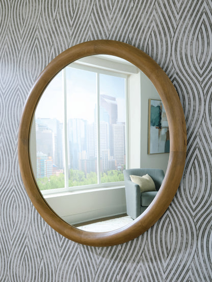 Auburndale Furniture Outlet - Ashley Furniture - Yadiel Mirror - Accent Mirror / Brown - A8010426