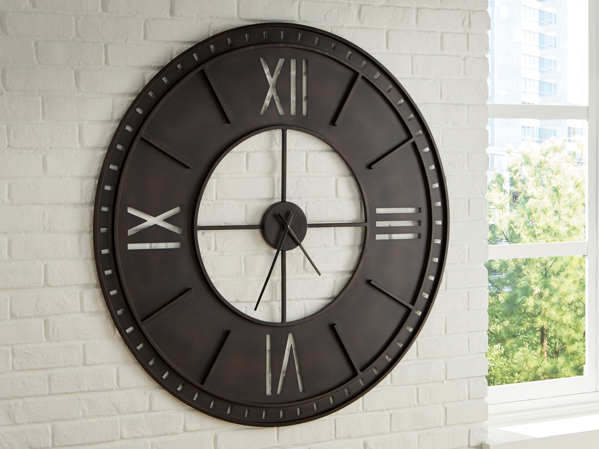 Auburndale Furniture Outlet - Ashley Furniture - Lytle Wall Decor - Wall Clock - A8010453
