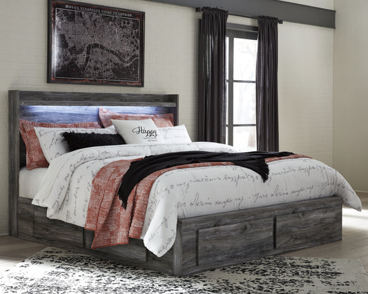 Auburndale Furniture Outlet - Ashley Furniture - Baystorm Bedroom - Dresser and Mirror / Gray - B221B30