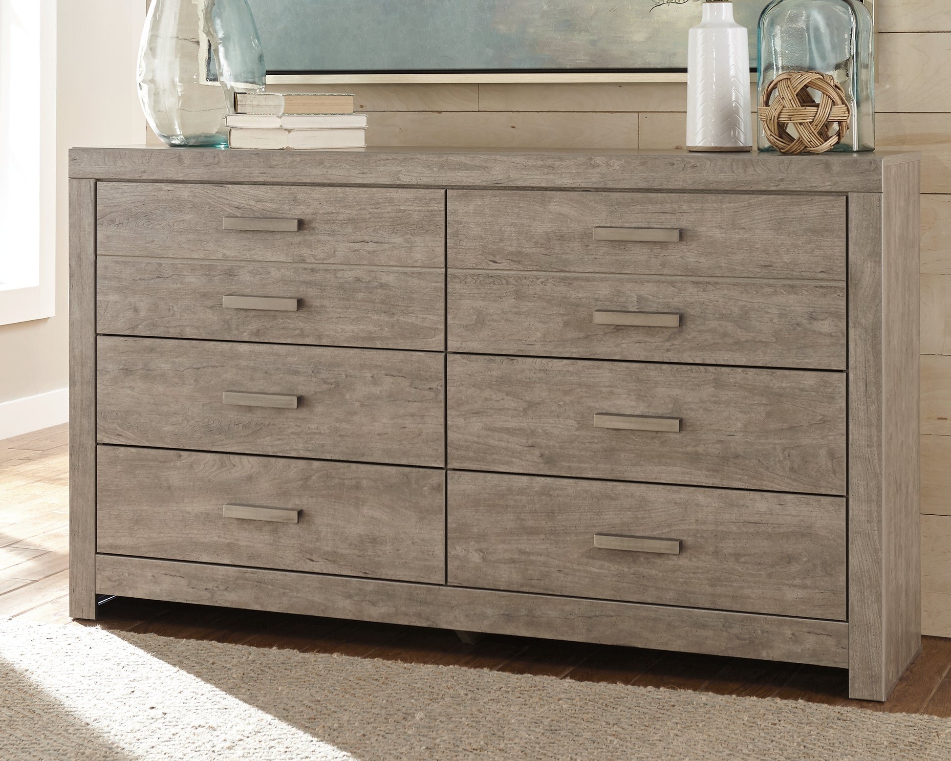 Auburndale Furniture Outlet - Ashley Furniture - Culverbach Bedroom - Queen Panel Bed / Gray - B070B8