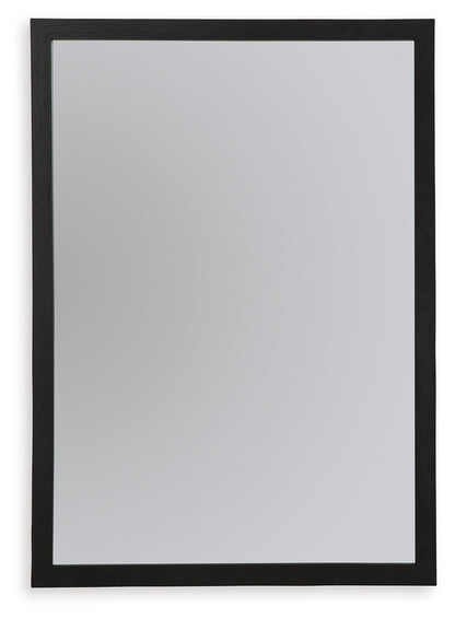 Auburndale Furniture Outlet - Ashley Furniture - Danziar Bedroom - Bedroom Mirror / Black - B1013-36