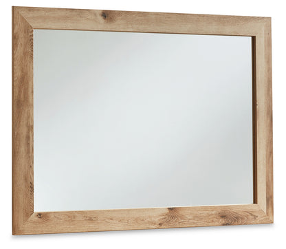 Auburndale Furniture Outlet - Ashley Furniture - Hyanna Bedroom - Bedroom Mirror / Tan Brown - B1050-36