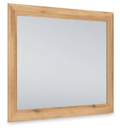 Auburndale Furniture Outlet - Ashley Furniture - Aleaport Bedroom - Bedroom Mirror / Warm Brown - PCB1075-36
