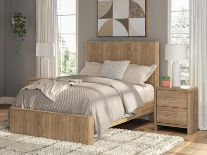 Auburndale Furniture Outlet - Ashley Furniture - Gramburg Bedroom - Full Panel Platform Bed - PCB1121B9
