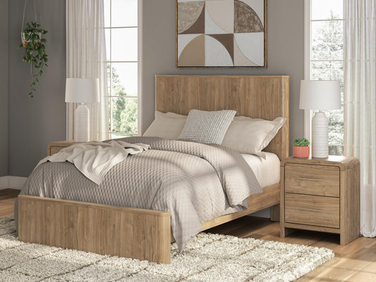 Auburndale Furniture Outlet - Ashley Furniture - Gramburg Bedroom - Full Panel Platform Bed - PCB1121B9