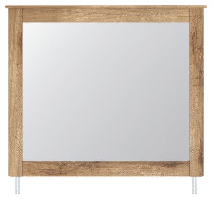 Auburndale Furniture Outlet - Ashley Furniture - Makidern Bedroom - Bedroom Mirror / Tan - PCB1170-36