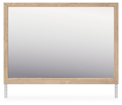 Auburndale Furniture Outlet - Ashley Furniture - Cielden Bedroom - Bedroom Mirror / Tan - B1199-36