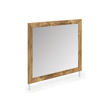 Auburndale Furniture Outlet - Ashley Furniture - Maystonna Bedroom - Bedroom Mirror / Brown - PCB1580-36