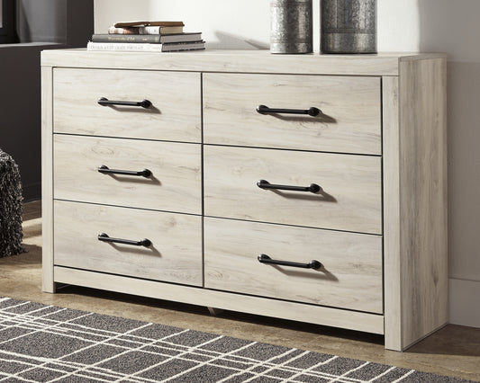 Auburndale Furniture Outlet - Ashley Furniture - Cambeck Bedroom - Queen Panel Bed / Whitewash - B192B4