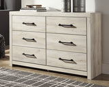 King Panel Bed with 2 Storage Drawers