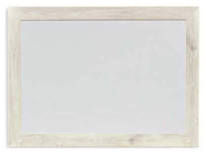 Auburndale Furniture Outlet - Ashley Furniture - Cambeck Bedroom - Bedroom Mirror / Whitewash - B192-36