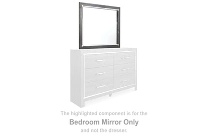 Auburndale Furniture Outlet - Ashley Furniture - Lodanna Bedroom - Bedroom Mirror / Gray - B214-36