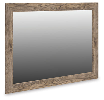 Auburndale Furniture Outlet - Ashley Furniture - Rusticott Bedroom - Bedroom Mirror / Brown - PCB2260-36