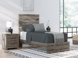 Twin Panel Storage Bed