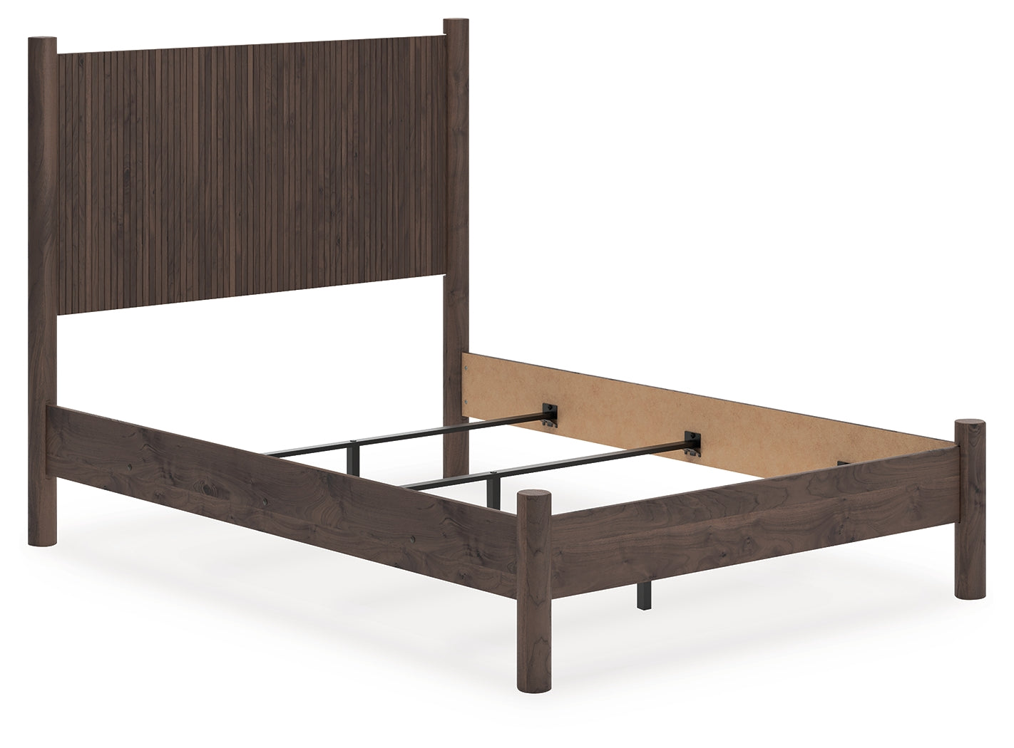 Auburndale Furniture Outlet - Ashley Furniture - Pamytta Bedroom - Full Panel Bed / Brown - PCB2614B16