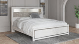 King Panel Bookcase Bed