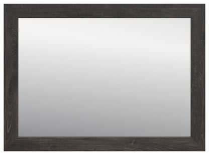 Auburndale Furniture Outlet - Ashley Furniture - Fraluna Bedroom - Bedroom Mirror / Charcoal - PCB3370-36