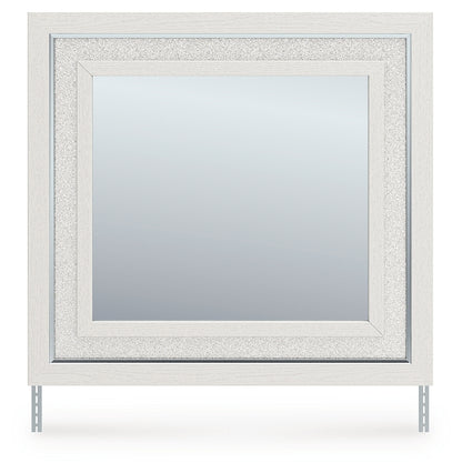 Auburndale Furniture Outlet - Ashley Furniture - Zuraleus Bedroom - Bedroom Mirror / White - PCB3381-36