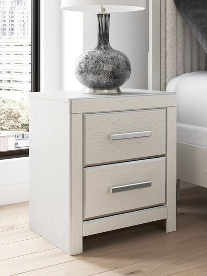 Auburndale Furniture Outlet - Ashley Furniture - Zuraleus Bedroom - King Upholstered Bed / White - PCB3381B13