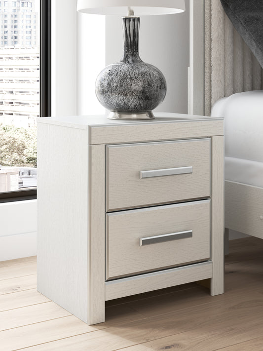 Auburndale Furniture Outlet - Ashley Furniture - Zuraleus Bedroom - King Upholstered Bed / White - PCB3381B13