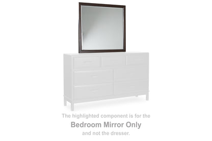 Auburndale Furniture Outlet - Ashley Furniture - Vanmore Bedroom - Bedroom Mirror / Dark Brown - B479-36