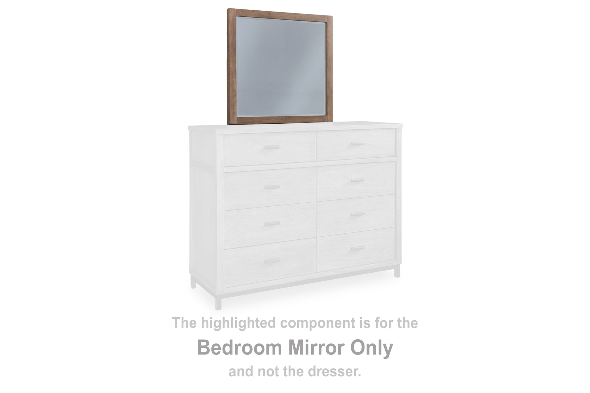Auburndale Furniture Outlet - Ashley Furniture - Tomtyn Bedroom - Bedroom Mirror / Light Brown - B622-36
