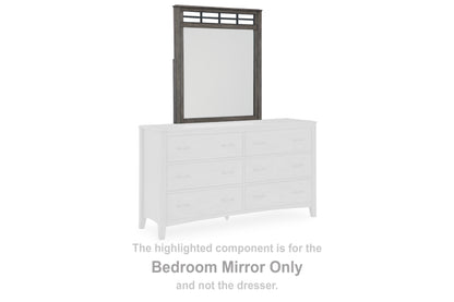 Auburndale Furniture Outlet - Ashley Furniture - Montillan Bedroom - Bedroom Mirror / Grayish Brown - B651-36