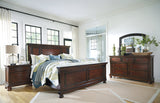 California King Sleigh Storage Bed